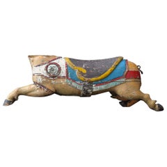 Carousel Fairground Pig Figure