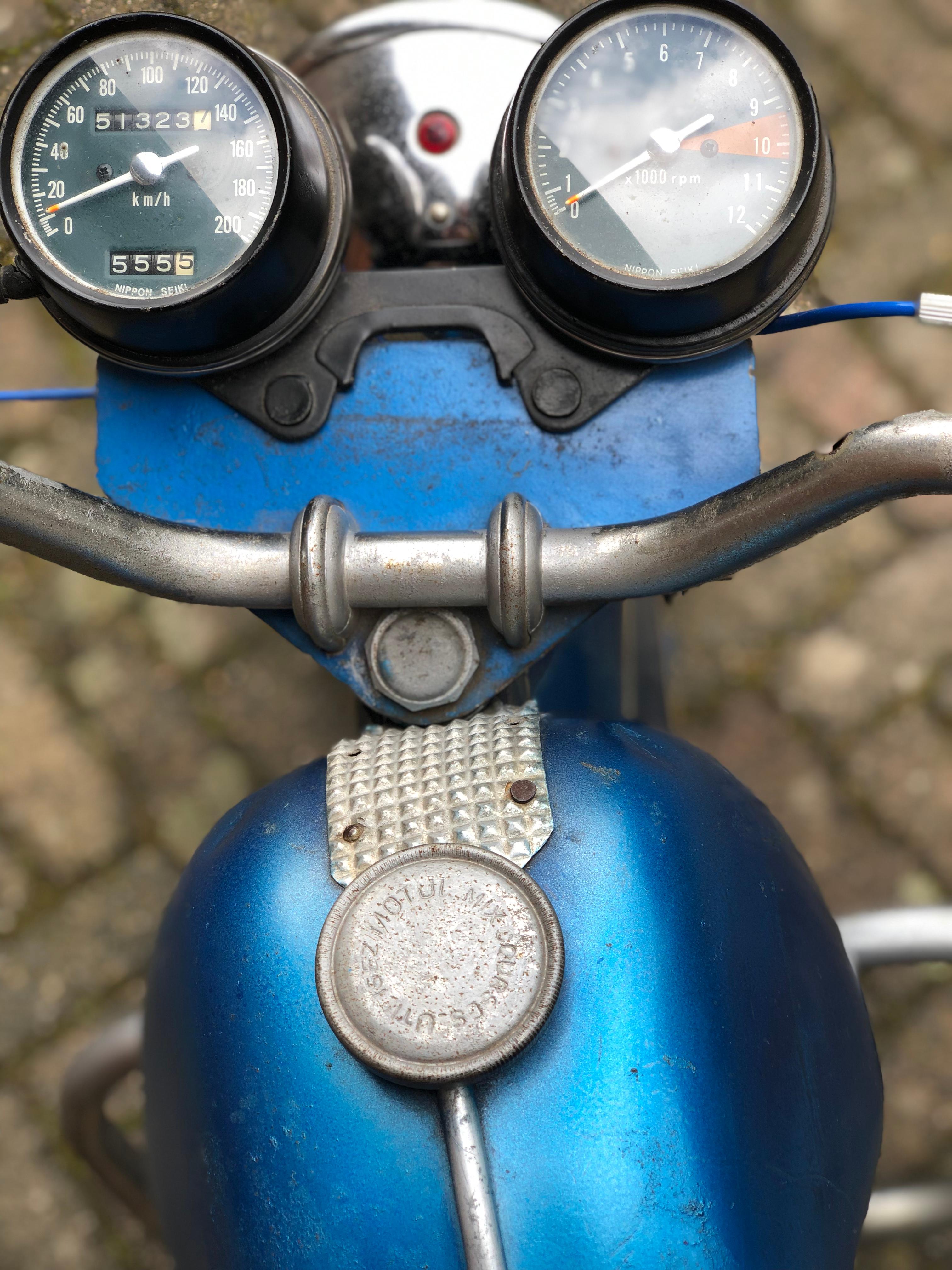 Bicyclette à moteur à chariot de Fonlupt , France, années 1950 Bon état - En vente à Antwerp, BE