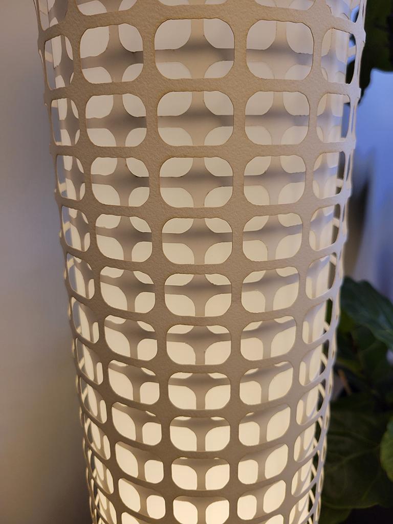 Contemporary Carousel (no.2) Paper Floor Lamp by Jason Robinson For Sale