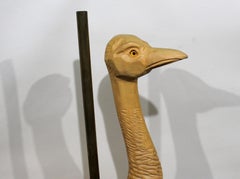 Carousel Ostrich Sculpture