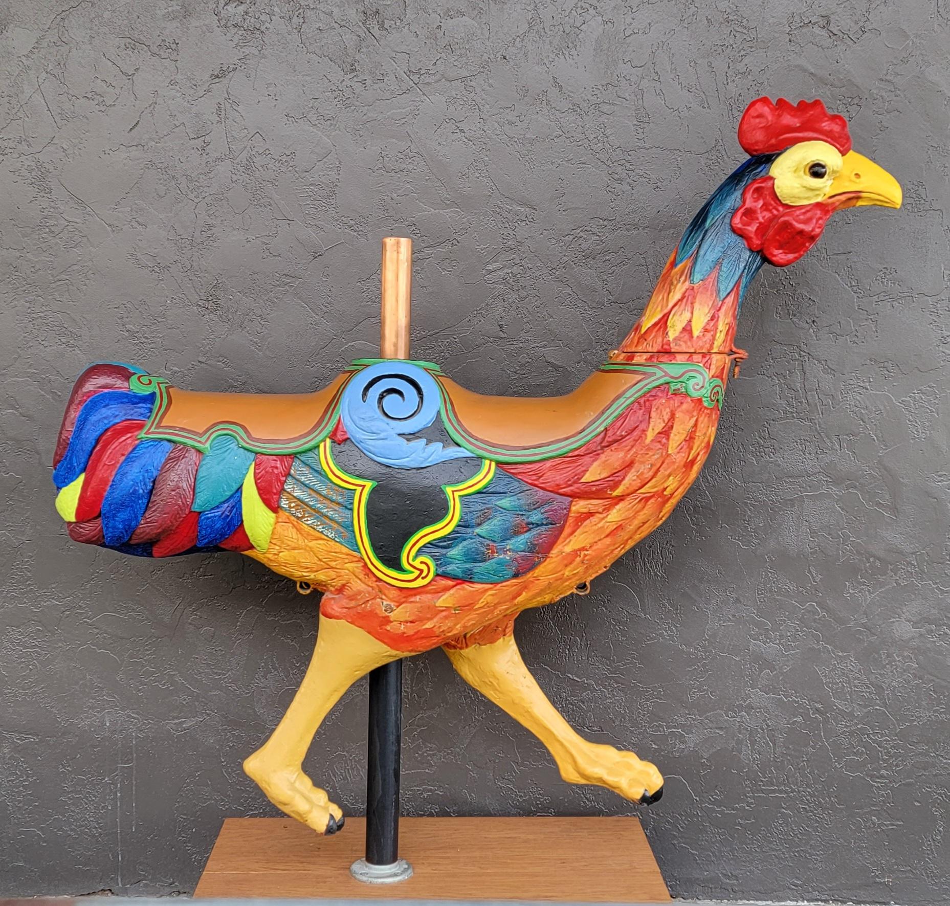 rooster carousel