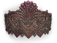 Carousel Style Carved Wooden Valances