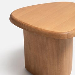 Carpanese Home Table d'appoint en bois Bitt finition brillante Miele