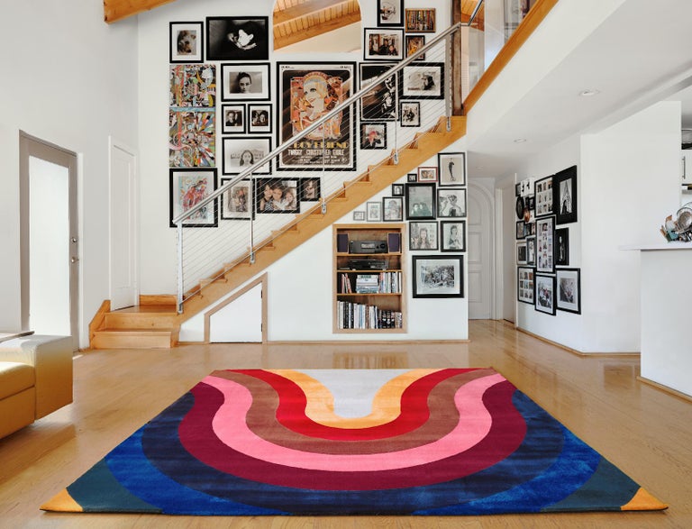 Line Floor Carpets Wool Rugs Home Area Carpet Tuft Rug - China