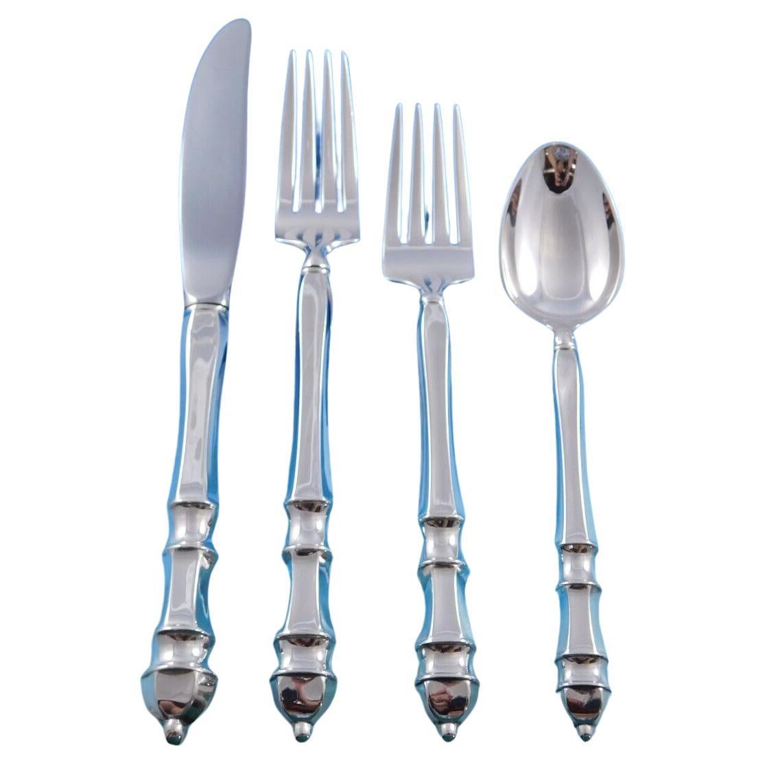 Carpenter Hall by Towle Set di posate in argento per 12 persone 48 pezzi