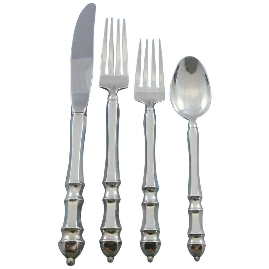 Carpenter Hall by Towle Sterling Silver Flatware Set for 12 Service 52 Pieces For Sale