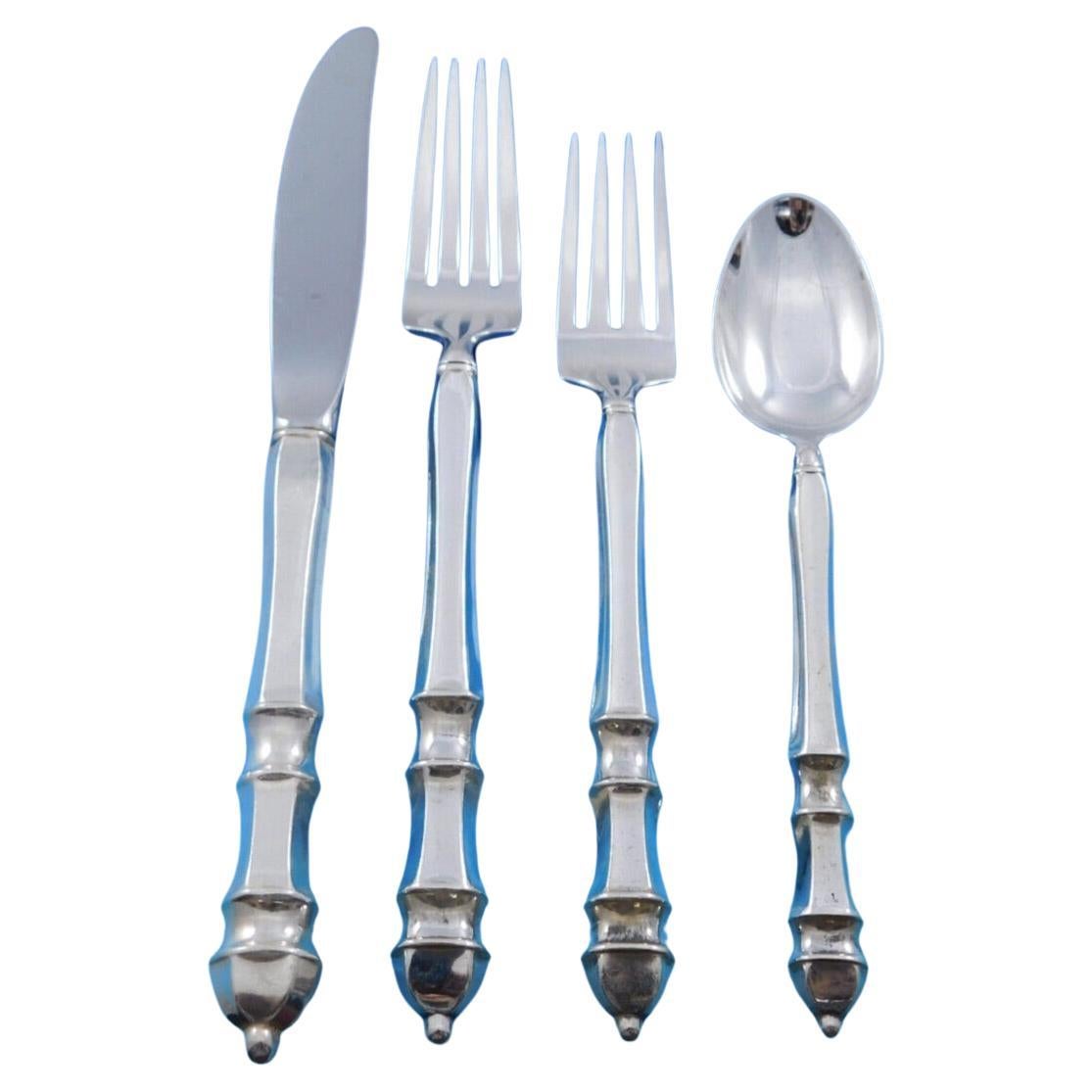 Carpenter Hall by Towle Set di posate in argento per 6 persone 27 pezzi in vendita