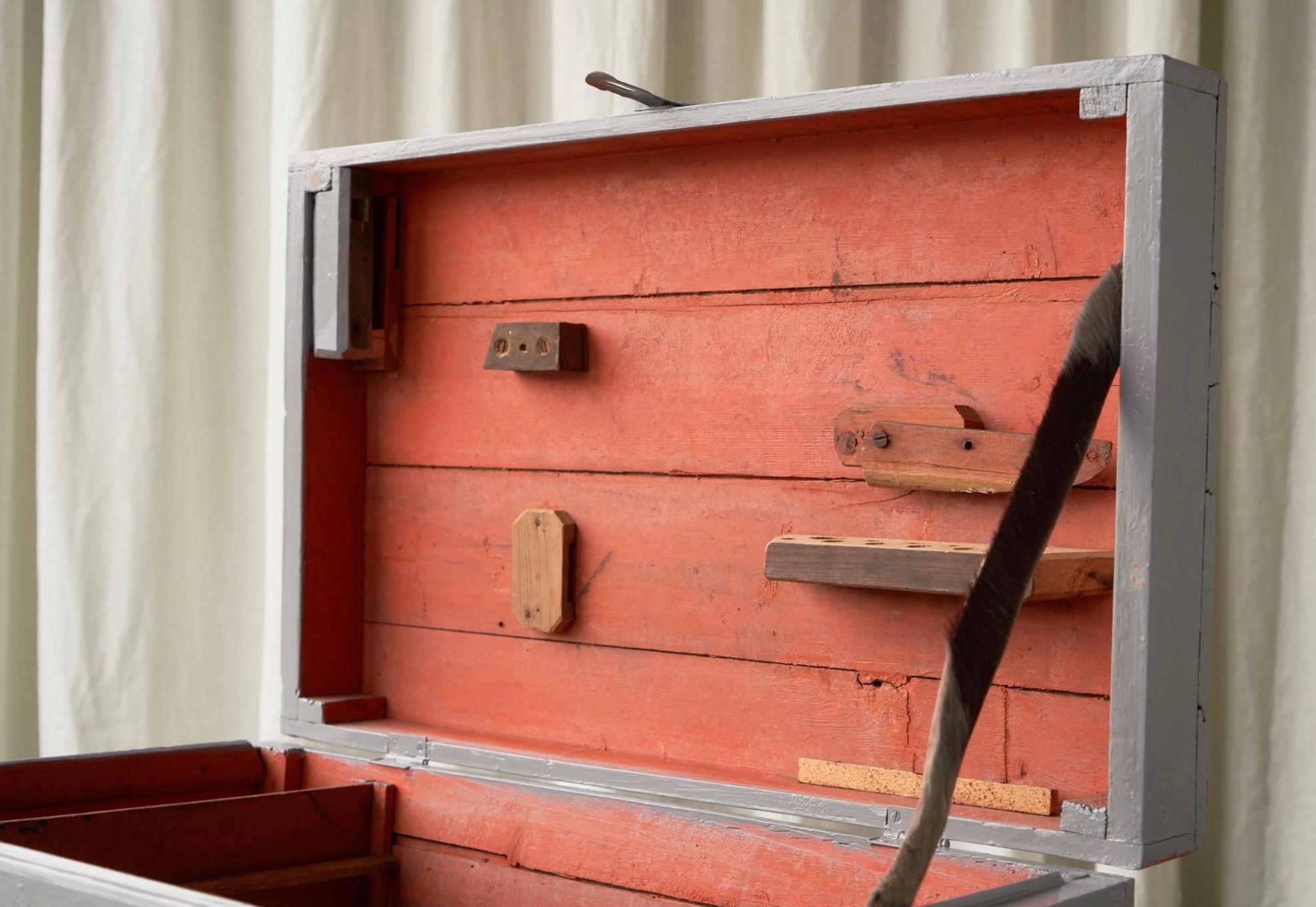 Dutch Carpenter's Chest Bossche School Style, The Netherlands 1960s For Sale