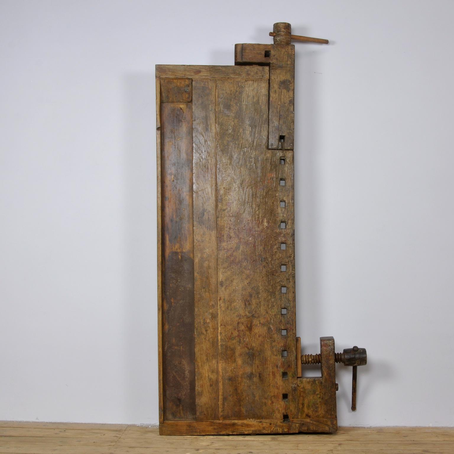 Carpenters Oak Workbench, circa 1900 5