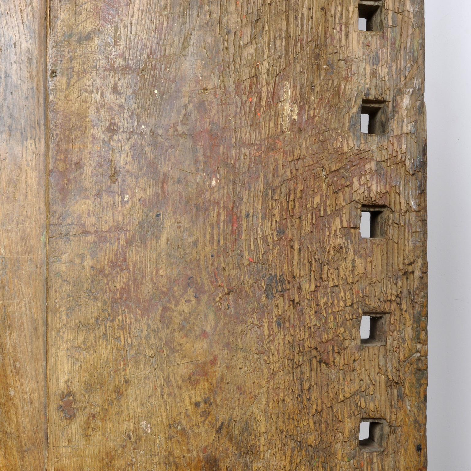 Carpenters Oak Workbench, circa 1900 6