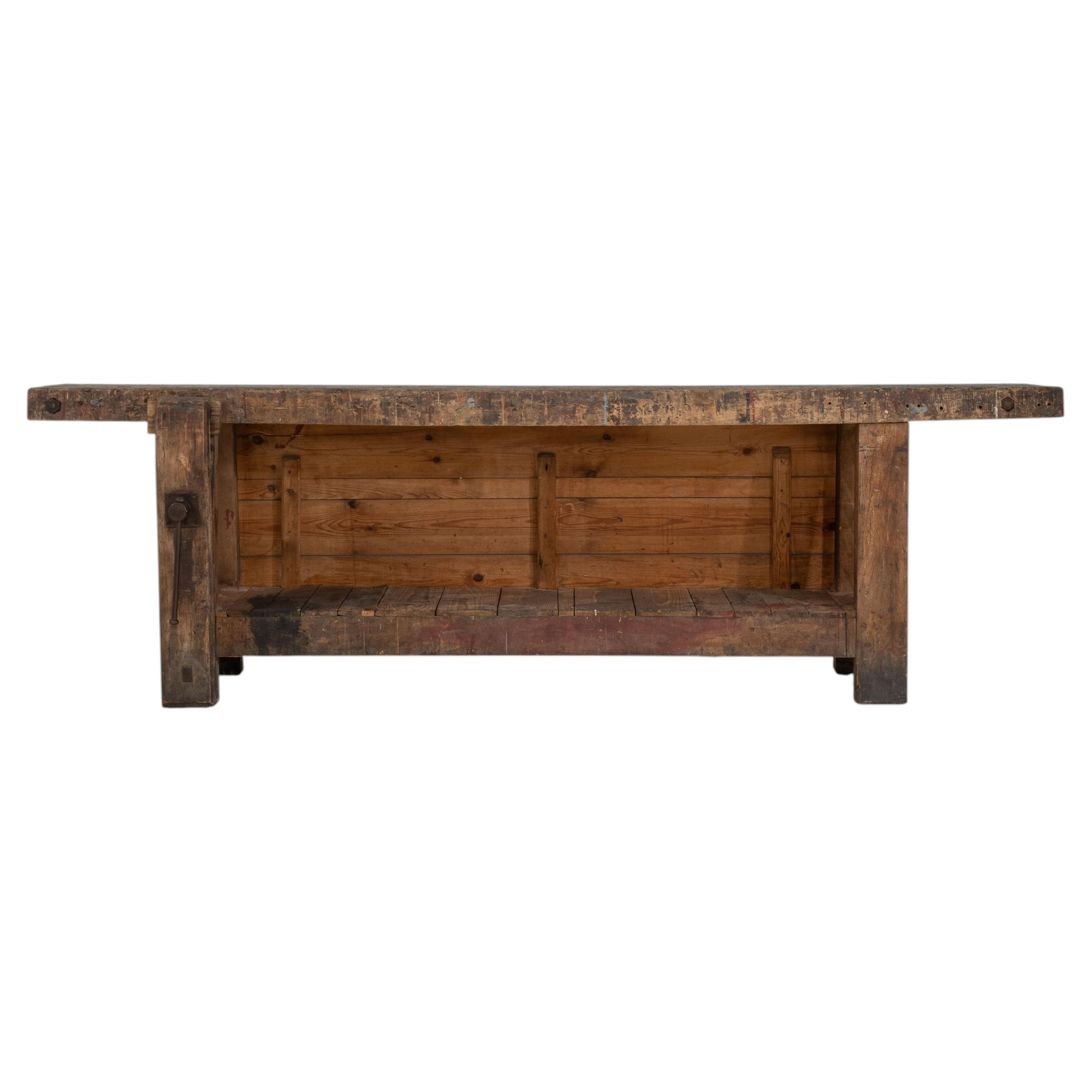 Mesa de trabajo de carpintero