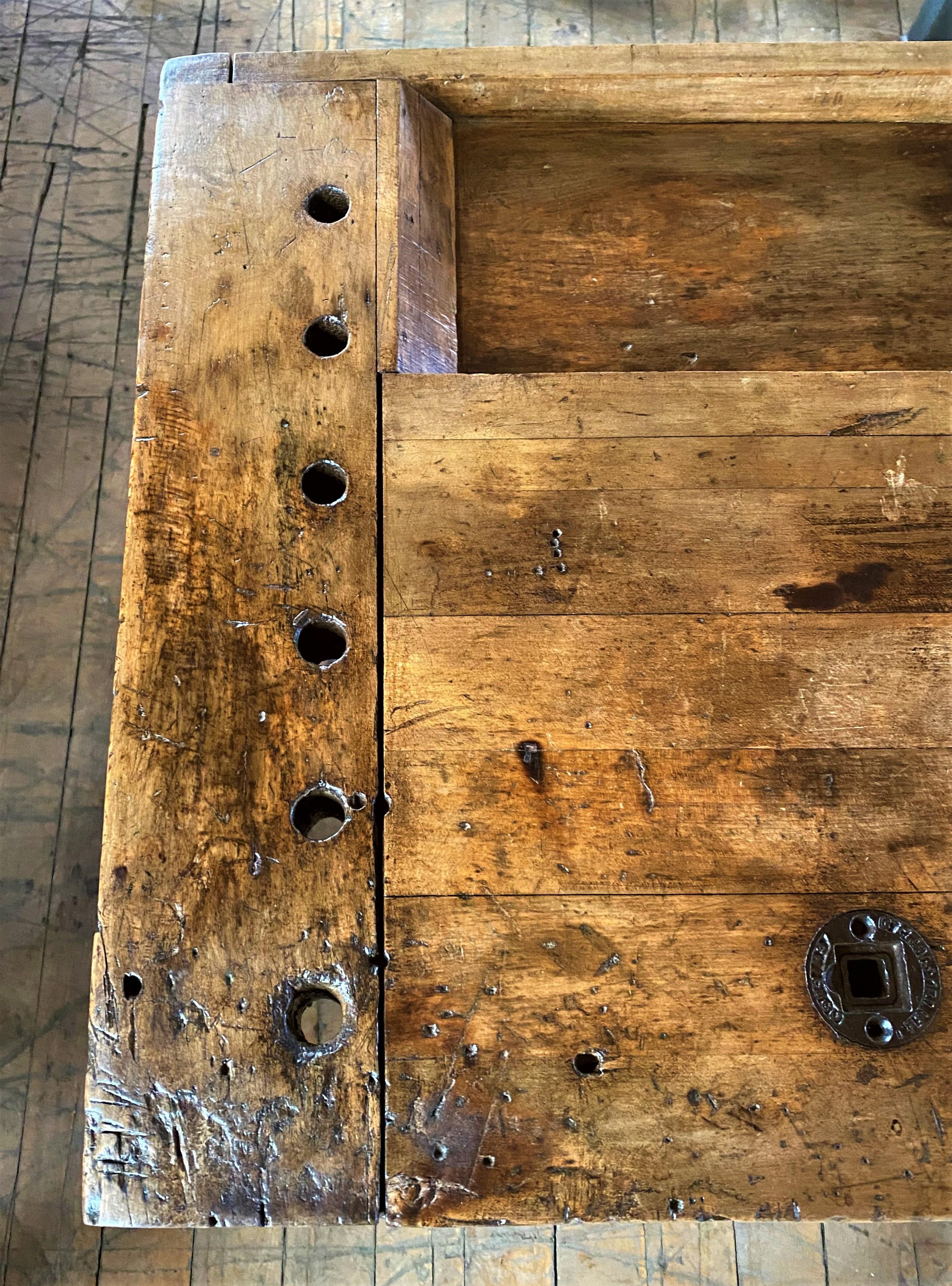20th Century Carpenter's Workbench / Table