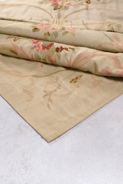 XIX century France - Carpet Aubusson point plat woven