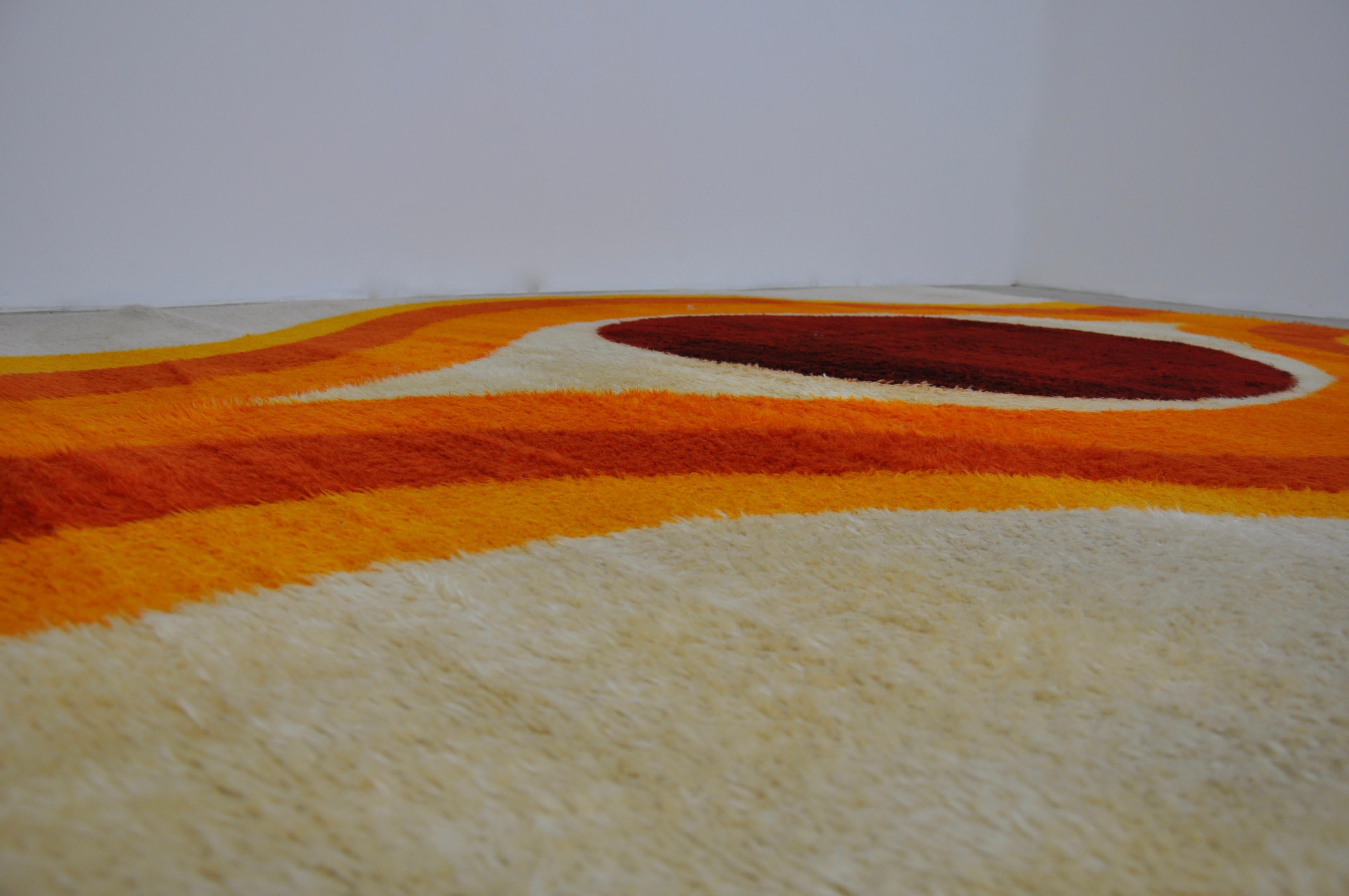 Carpet by B&C. B.v. Tapijtfabriek for Van Den Brink & Campman, 1970s 1