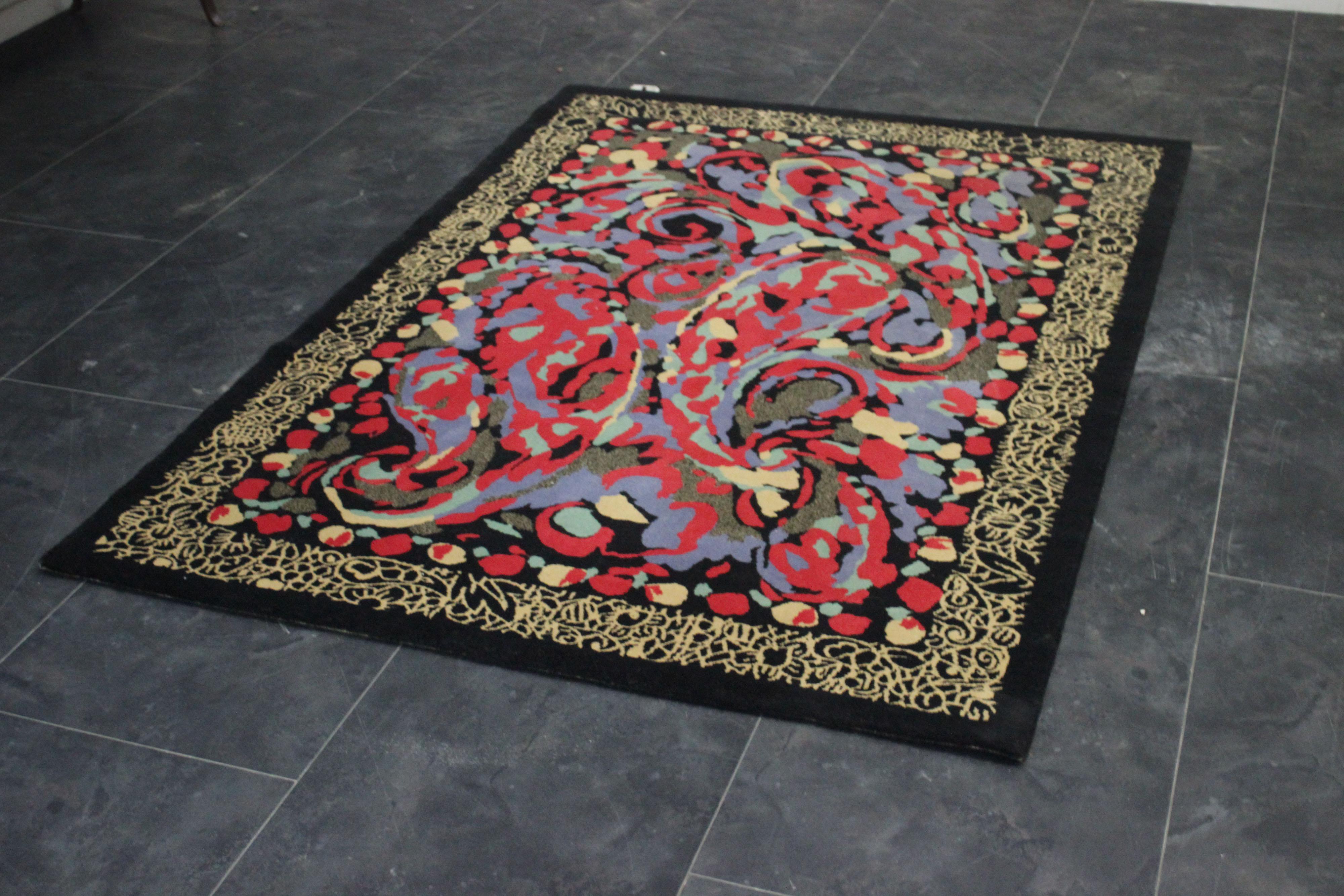 Teppich von Pierre Balmain für Van Neder Carpets, 1980er Jahre (Moderne) im Angebot