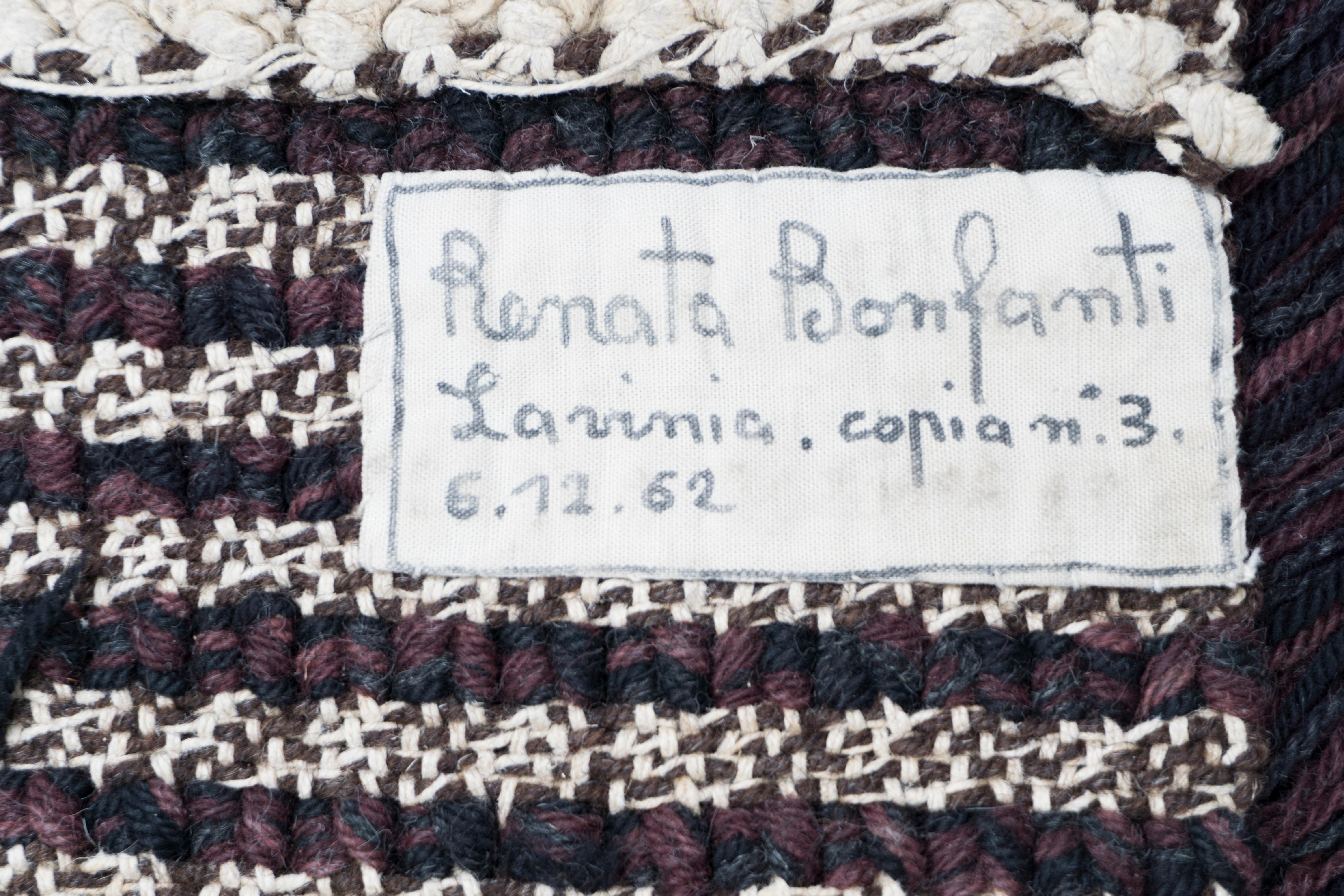 Late 20th Century Carpet by Renata Bonfanti, 1970 For Sale