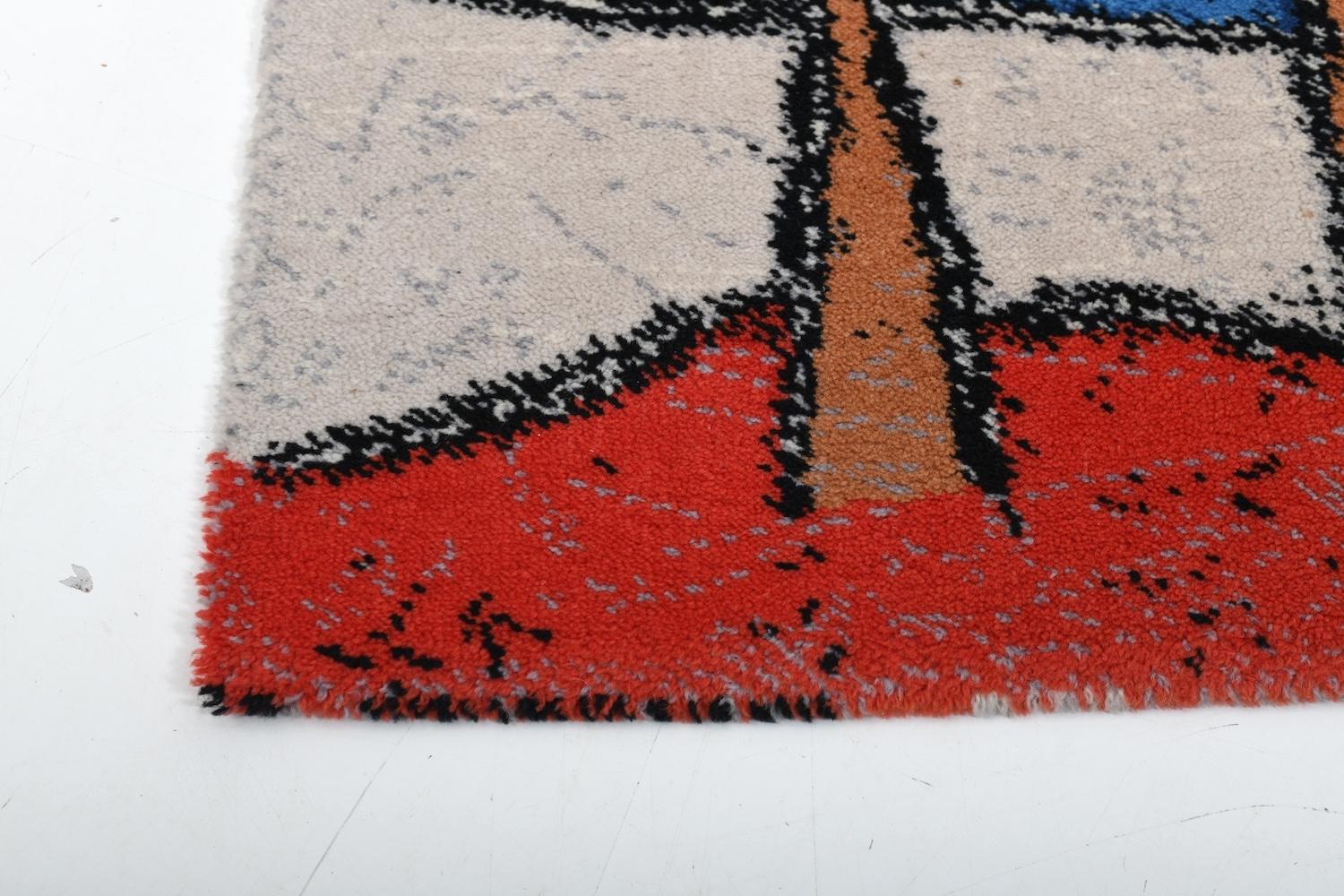 20th Century Carpet by Robert Jacobsen for Ege Axminster Denmark For Sale