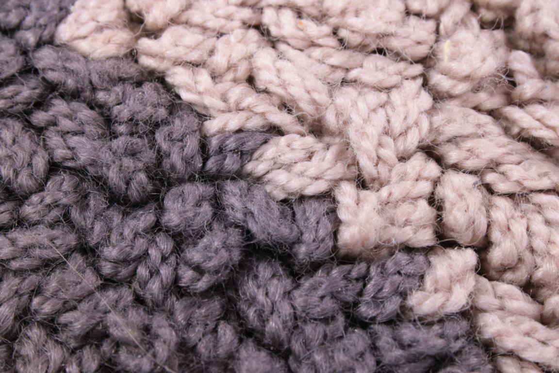 Scandinavian Modern Carpet Danskina Hand Knotted Made of 100 % Percent Wool For Sale