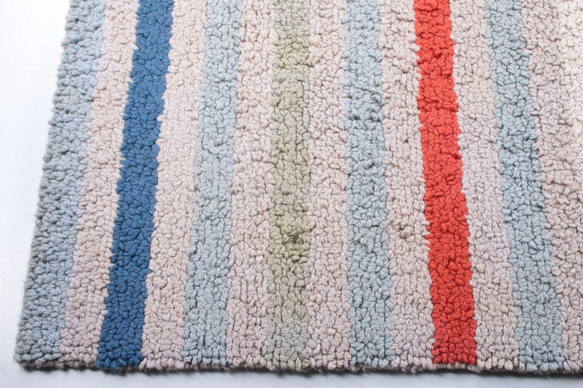 Danish Carpet Danskina Hand Knotted Made of 100 % Percent Wool For Sale