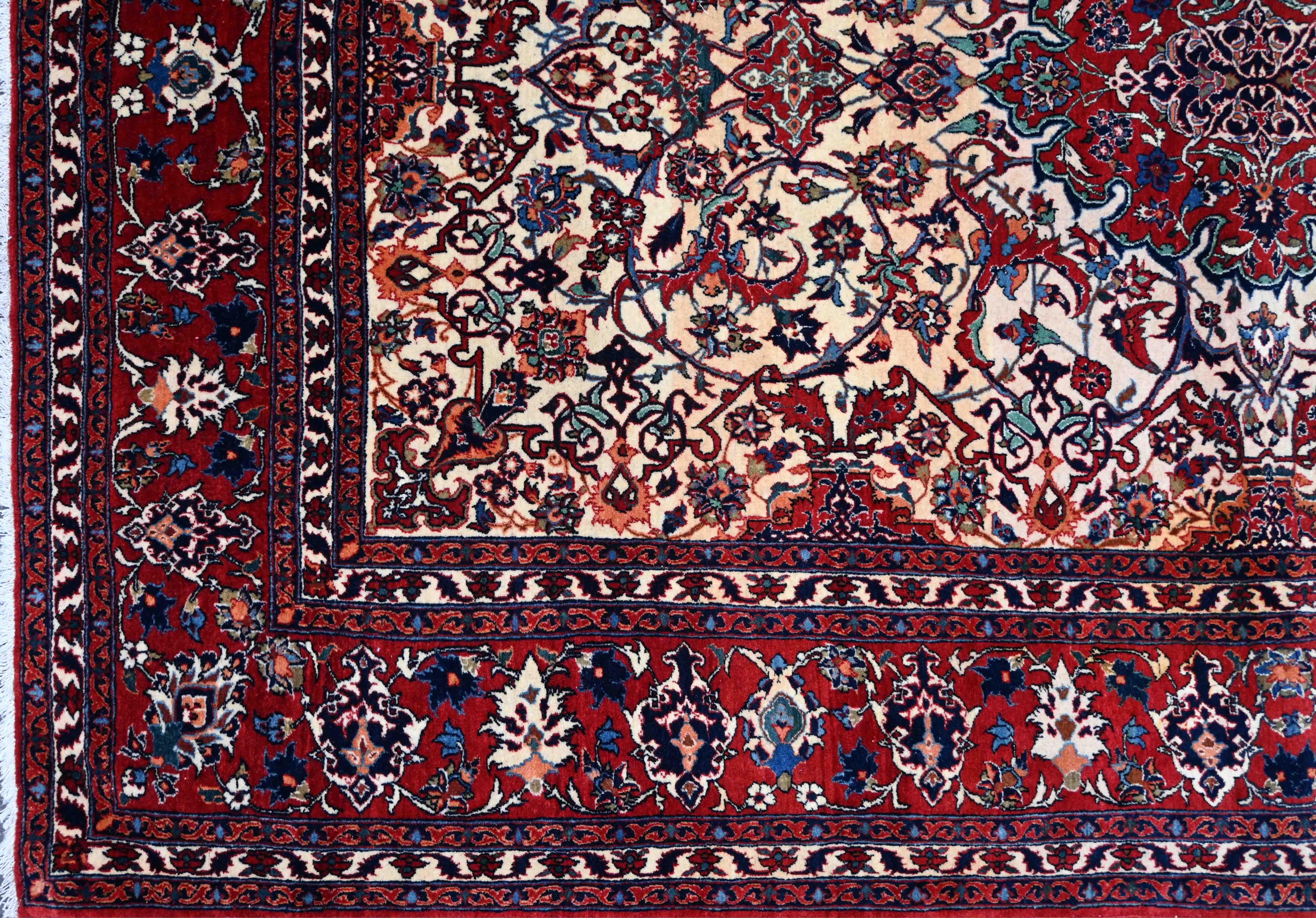 Alfombra Extremadamente fina - Circa 1920 - 235x156 - No. 1602 en Excelente estado para la venta en Paris, FR