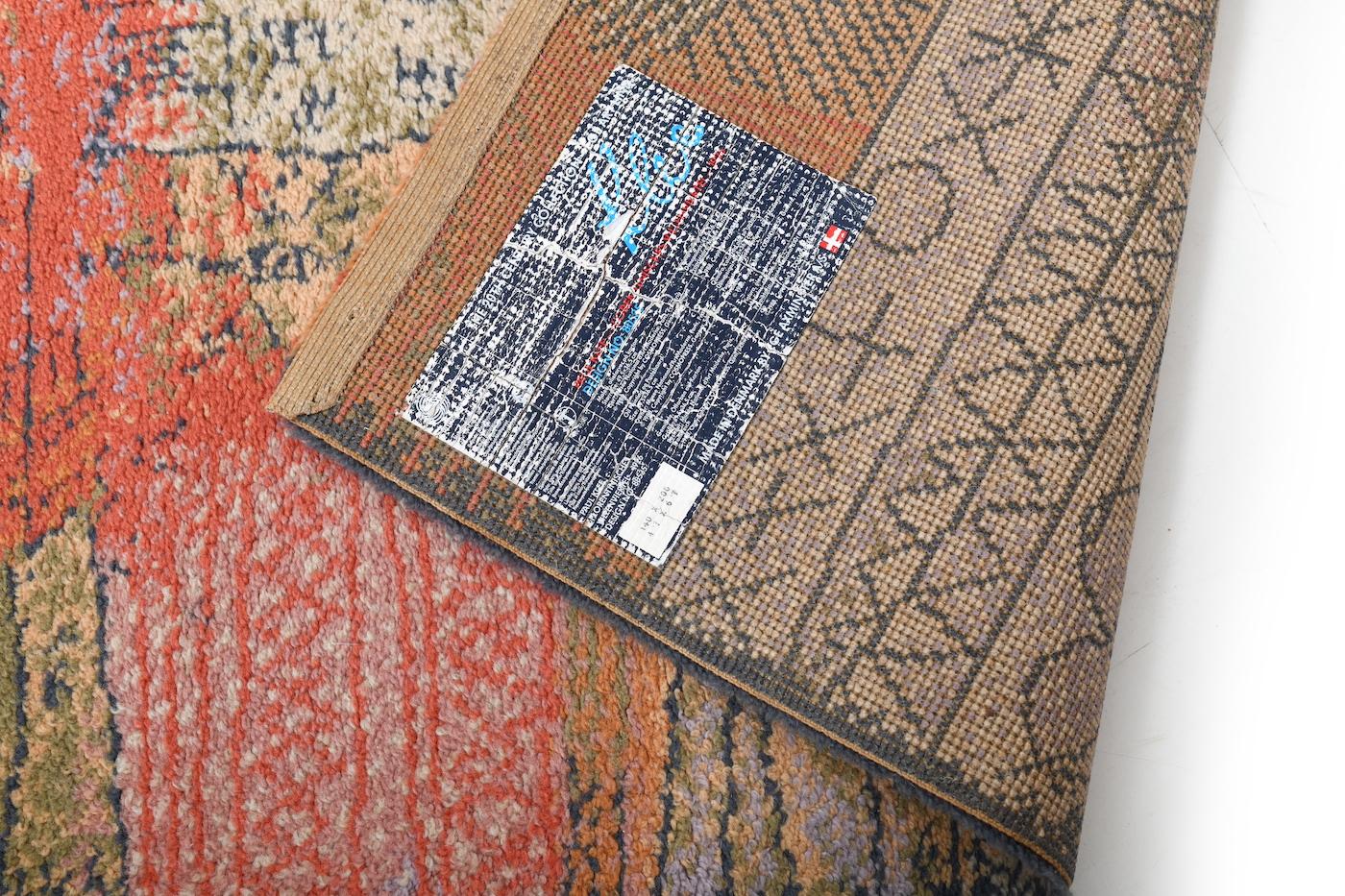 Teppich, „Florentinisches Villenviertel“, nach einem Werk von Paul Klee (Dänisch) im Angebot