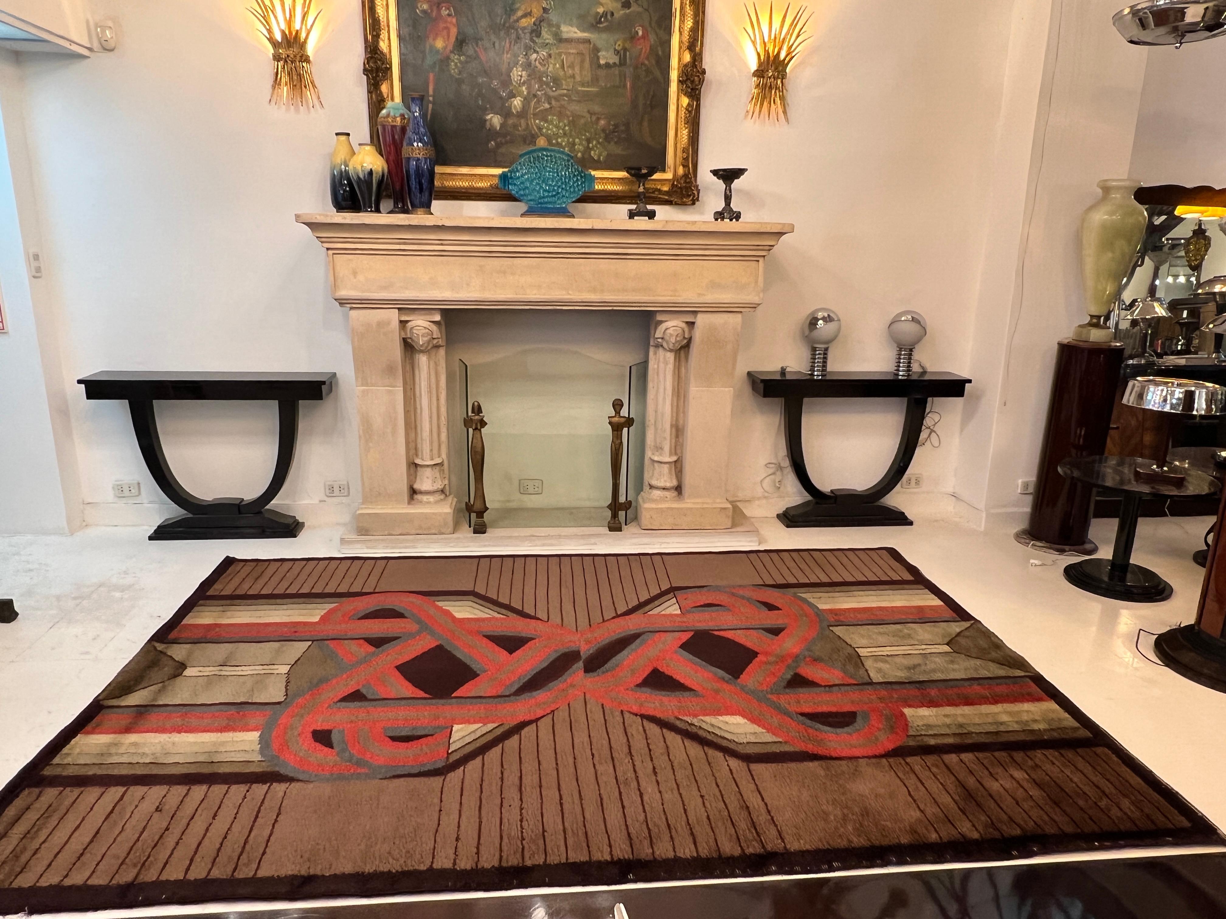 Tapis, France, 1930, Signe, Isolo en vente 1