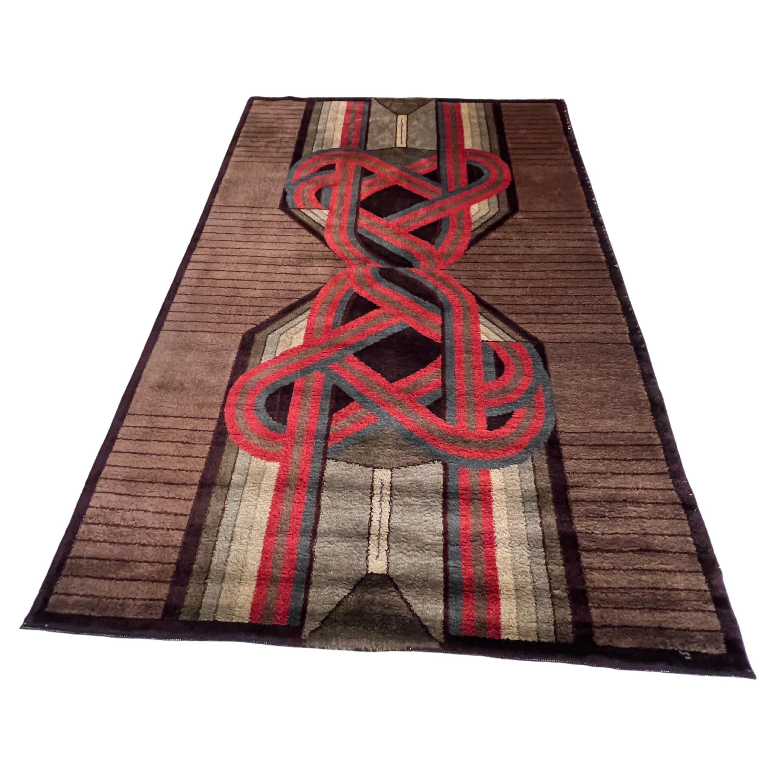 Carpet, France, 1930, Sign, Isolo For Sale