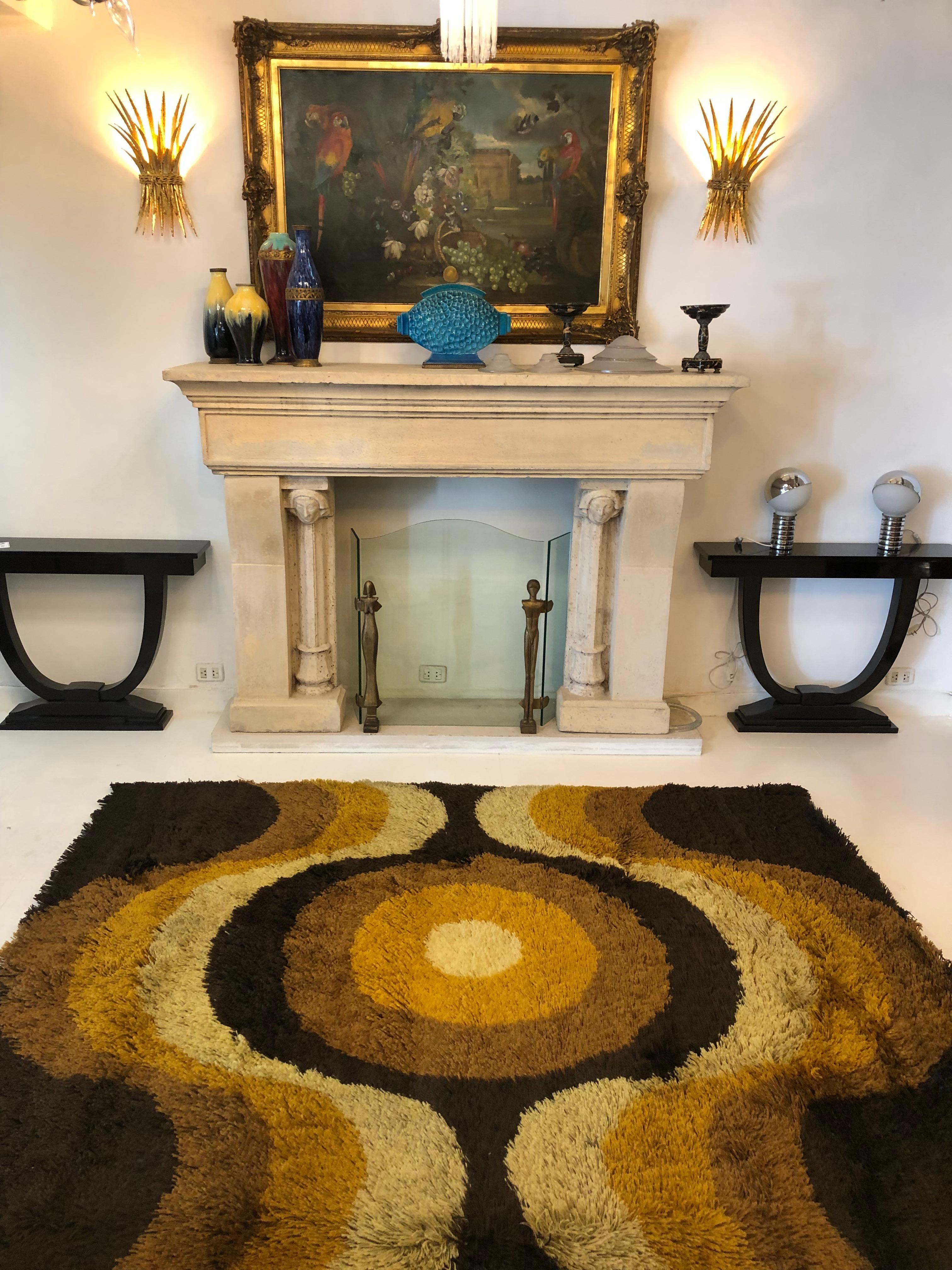 Carpet
Denmark 1960
The carpet is restored
We have specialized in the sale of Art Deco and Art Nouveau and Vintage styles since 1982.If you have any questions we are at your disposal.
Pushing the button that reads 'View All From Seller'. And you can