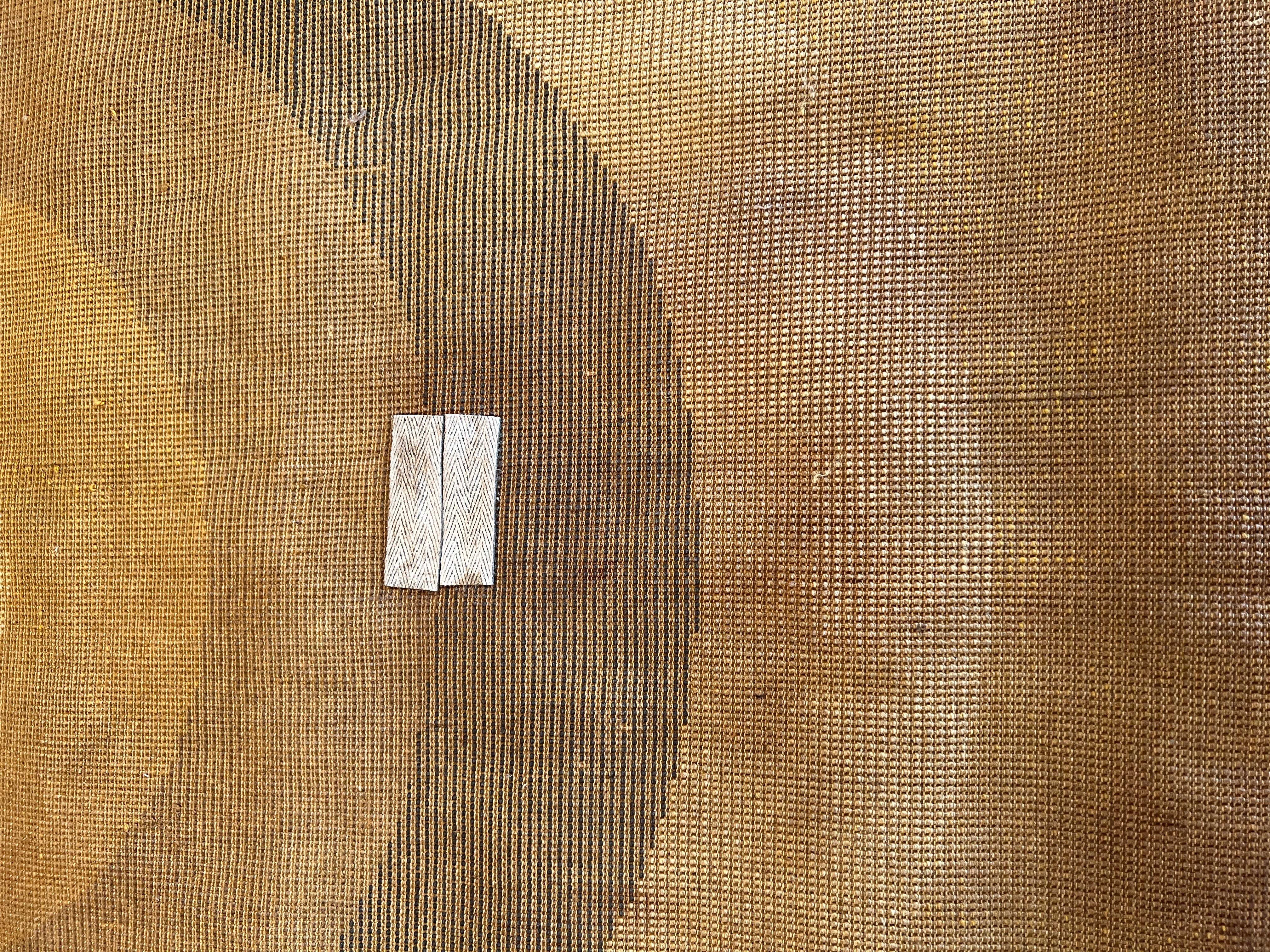 Carpet in yellow, orange and brown, 1960 For Sale 13