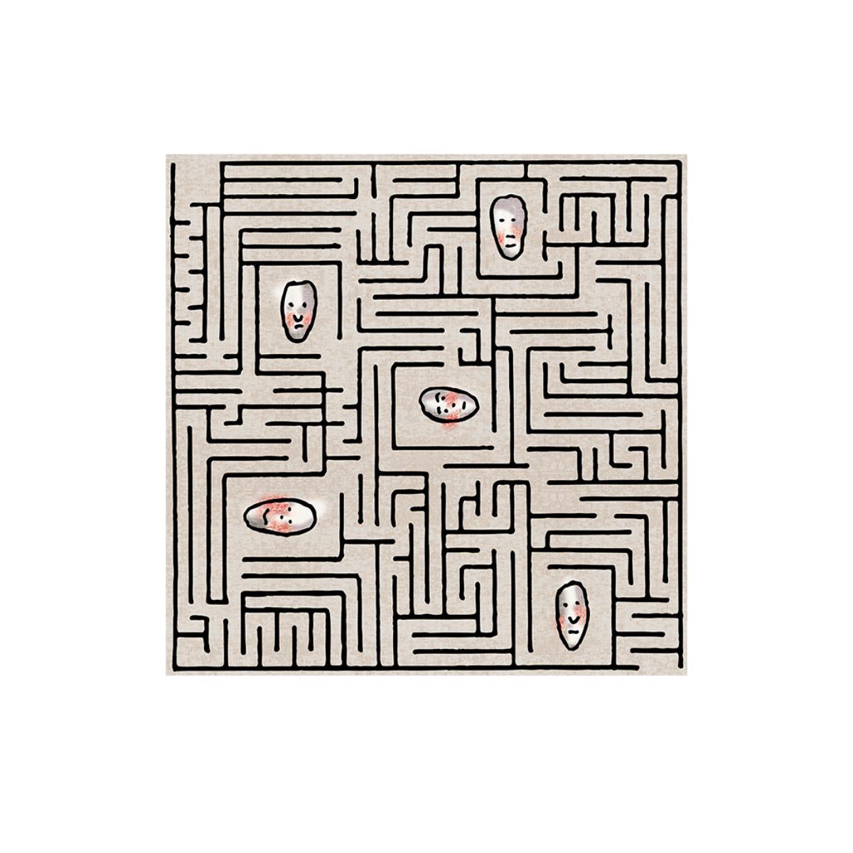 Die Teppichkollektion Genetic Tales, entworfen von Andrea Branzi, umfasst 15 einzigartige Designs in drei verschiedenen Größen: 200x300, 200x200 und 100x200. Jeder Teppich erforscht die Verbindung zwischen Genetik und Design und schlägt eine Brücke