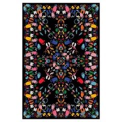 Carpet Let's Dance Animal Traces Dark Rectangular in Non-slip Polyester