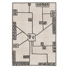 Alfombra Mapa Pequeña en Poliéster y Poliamida Antideslizantes by Andrea Branzi