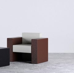 Carpet Matter Block Armchair by Riccardo Cenedella