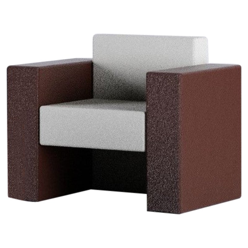 Carpet Matter Block Armchair by Riccardo Cenedella For Sale