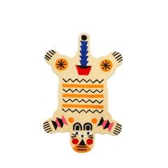 Carpet Oggian Big Bear L (Shaped) in Acrylic Hand Tufted by Marco Oggian