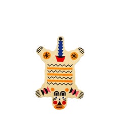 Carpet Oggian Big Bear M (Shaped) in Acrylic Hand Tufted by Marco Oggian