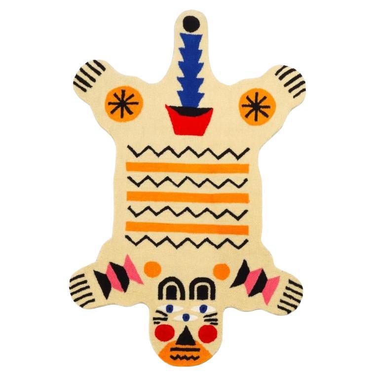 Alfombra Oggian Big Bear M (Forma) en acrílico tejida a mano por Marco Oggian en venta