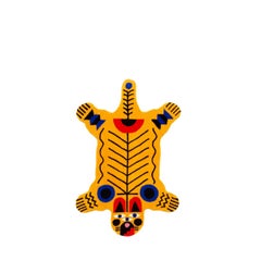 Carpet Oggian Italian Tiger M (Shaped) in Acrylic Hand Tufted by Marco Oggian