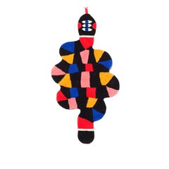 Alfombra Oggian Slip M (Forma) en acrílico tejida a mano por Marco Oggian