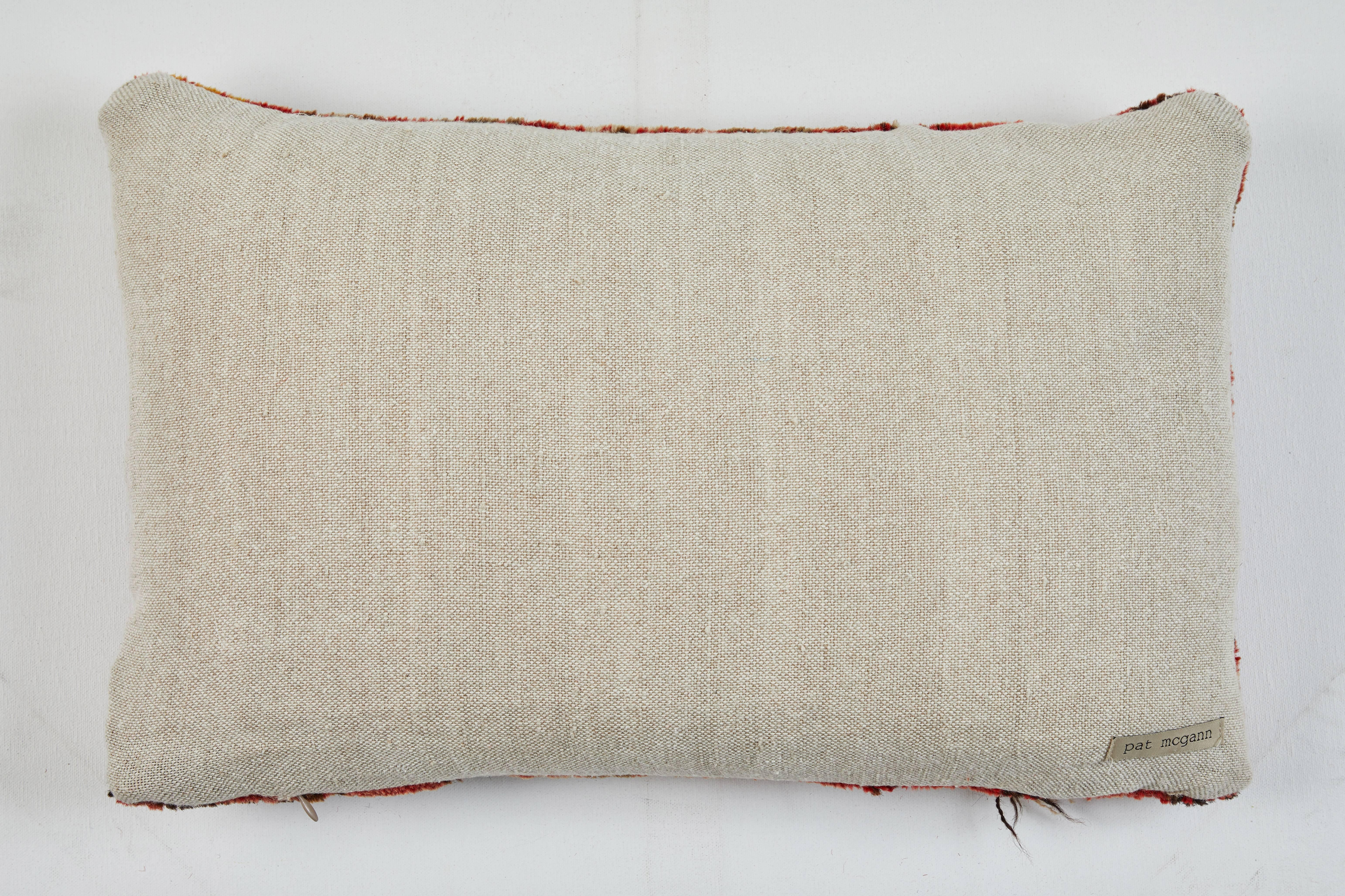 Woven Carpet Pillow For Sale