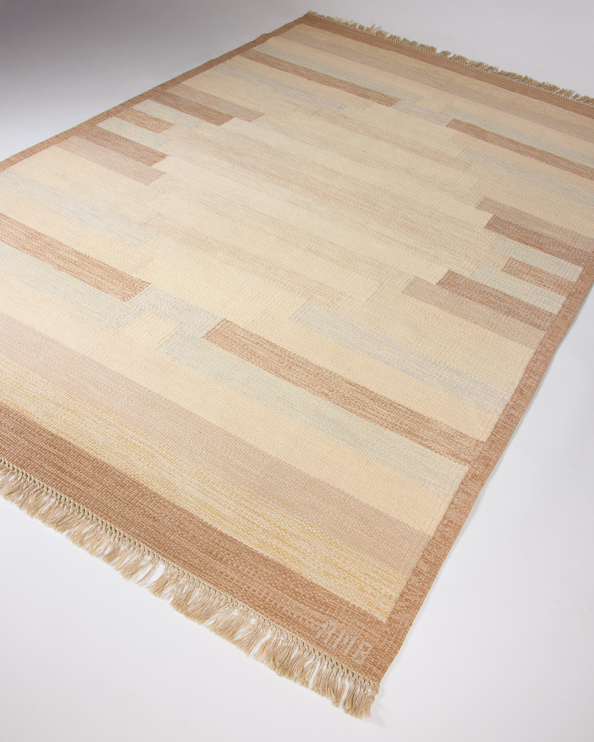 Swedish Carpet 'Prisma' Designed by Anne-Marie Boberg Sweden , 1980-90s For Sale