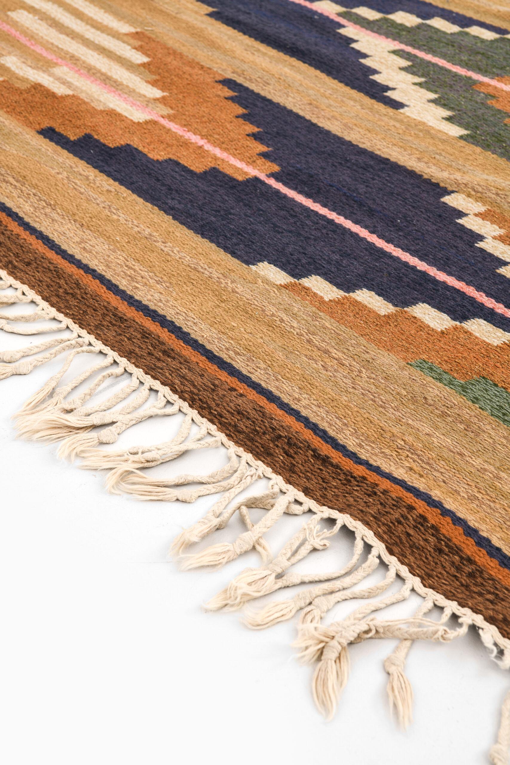 Scandinavian Modern Carpet Produced in Sweden For Sale