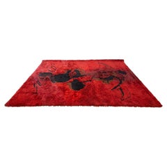 Carpet "Roi Soleil" by Jules Lismonde, Belgium, 1973