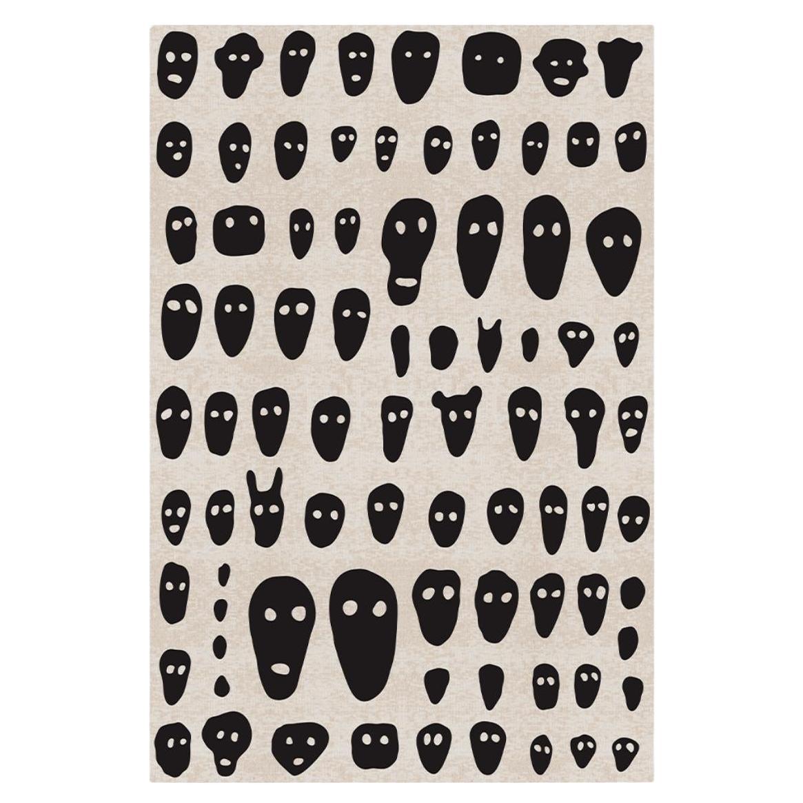 Carpet Stencils in Non-slip Polyester & Polyamide by Andrea Branzi