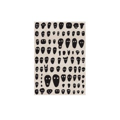 Carpet Stencils Samll in Non-slip Polyester & Polyamide by Andrea Branzi