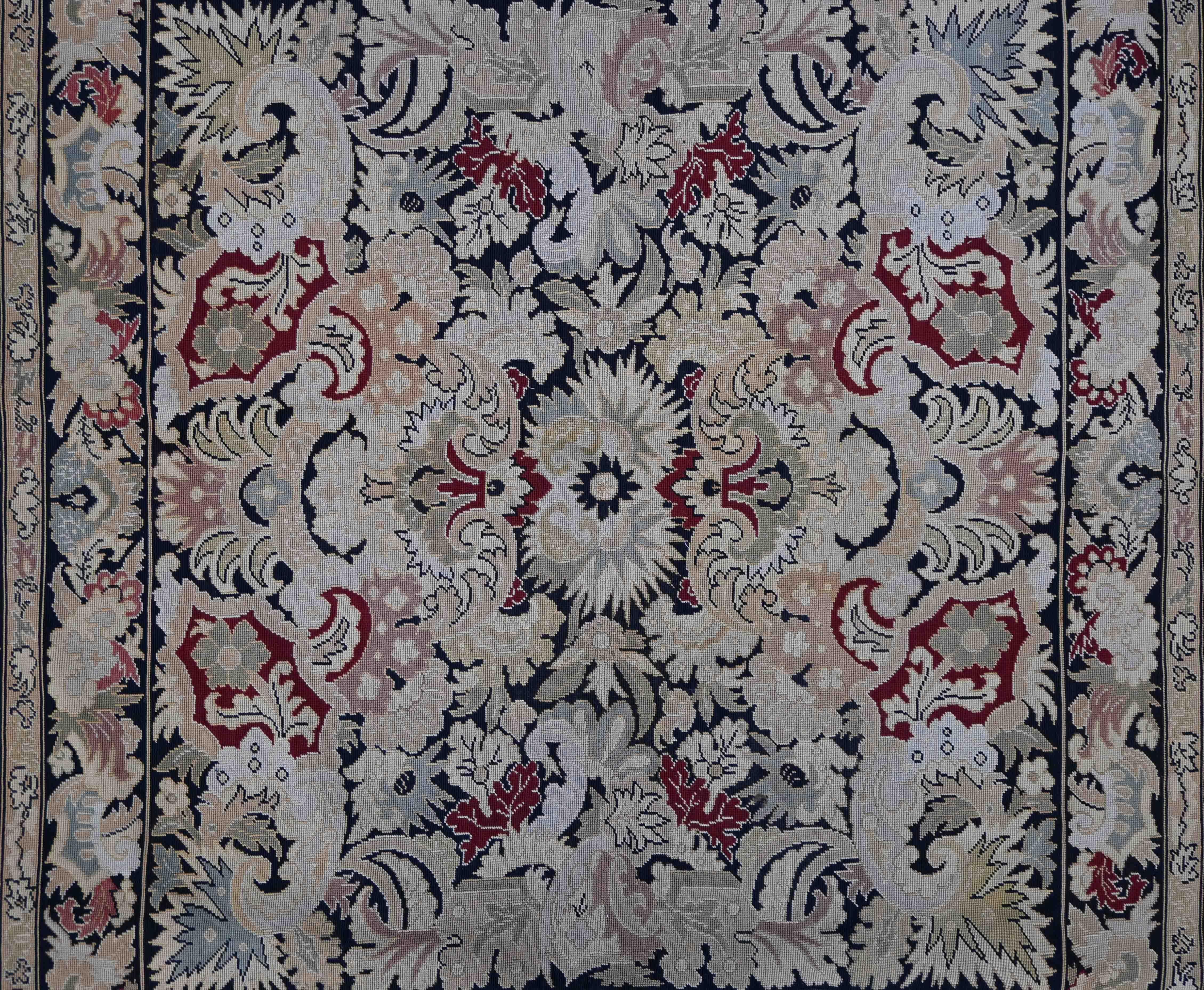 Metà XIX secolo Tappeto / Arazzo francese del XIX secolo - stile Napoleone III - N° 1396 in vendita