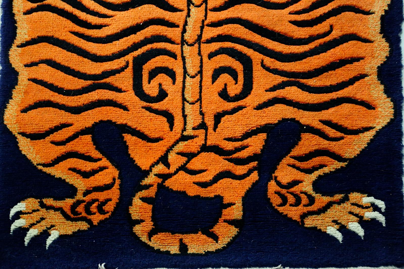 Modern Carpet Tibetian Tiger of the 20th Century