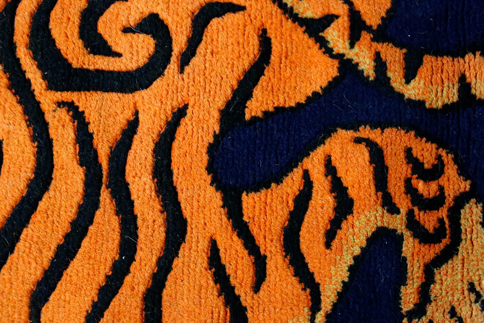 Wool Carpet Tibetian Tiger of the 20th Century