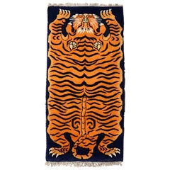 Teppich Tibetischer Tiger des 20. Jahrhunderts