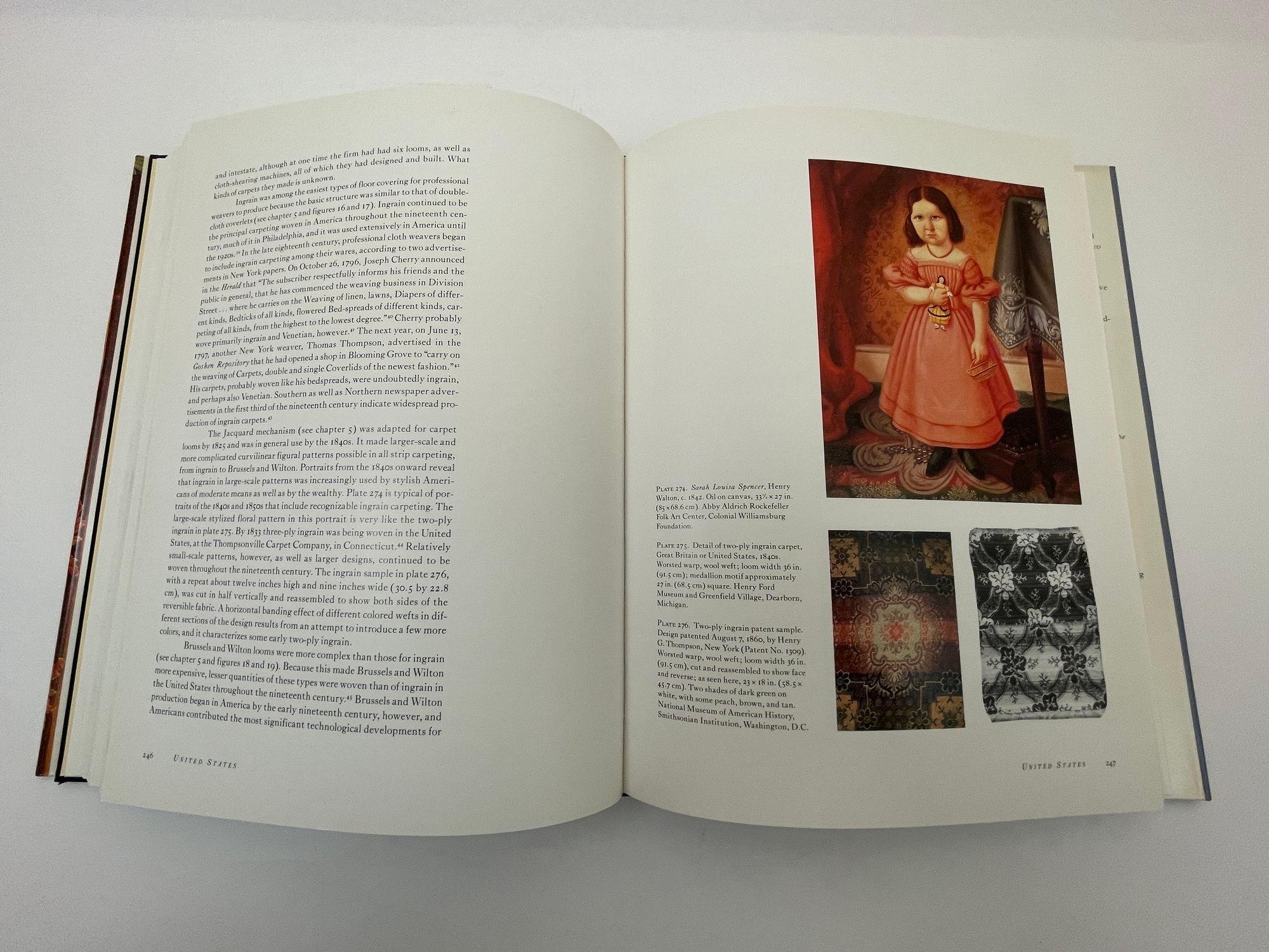 Carpets and Rugs of Europe and America Hardcover Book by Sarah B. Sherrill For Sale 4